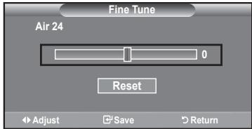SAMSUNG LN-T1954H - Fine Tuning Analog Channels - 2