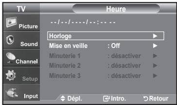 SAMSUNG LN-T1954H - Option 2: Réglage Automatiquement de l'horloge - 2