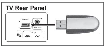 SAMSUNG LN-T1954H - Upgrading the Software - 1