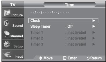 SAMSUNG LN-T1954H - Option 2: Setting the Clock Automatically - 2