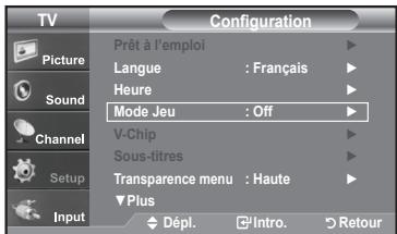 SAMSUNG LN-T1954H - Utilisation de Mode Jeu - 1