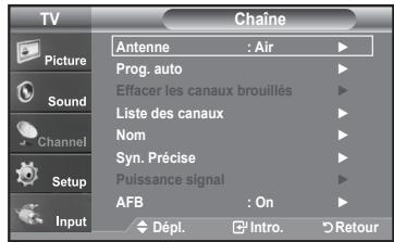 SAMSUNG LN-T1954H - Sélection de l'antenne - 4