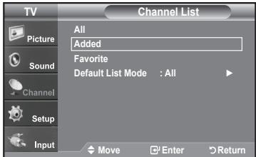 SAMSUNG LN-T1954H - To set-up Your Favorite Channels - 2