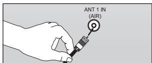 SAMSUNG LN-T1954H - Antennas with 75 Ω Round Leads - 1