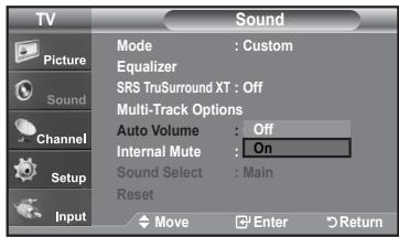 SAMSUNG LN-T1954H - Automatic Volume Control - 2