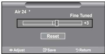 SAMSUNG LN-T1954H - Fine Tuning Analog Channels - 4