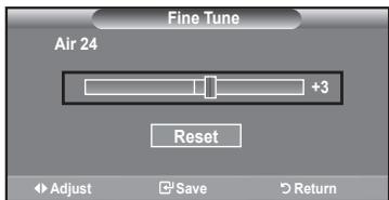 SAMSUNG LN-T1954H - Fine Tuning Analog Channels - 3