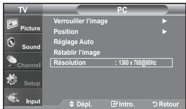 SAMSUNG LN-T1954H - Initialiser la position de l'écran et les paramètres des couleurs - 3