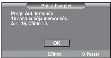 SAMSUNG LN-T1954H - Enregistrement des canal dans la mémoire (methode automatique) - 5