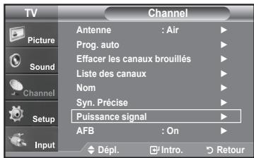 SAMSUNG LN-T1954H - Contrôle de la puissance du signal numérique - 1