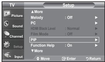 SAMSUNG LN-T1954H - Activating Picture-in-Picture - 1
