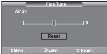 SAMSUNG LN-T1954H - Fine Tuning Analog Channels - 5