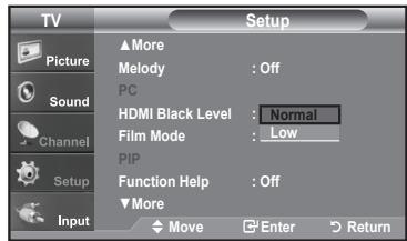 SAMSUNG LN-T1954H - HDMI Black Level - 2