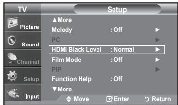 SAMSUNG LN-T1954H - HDMI Black Level - 1