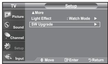 SAMSUNG LN-T1954H - Upgrading the Software - 2