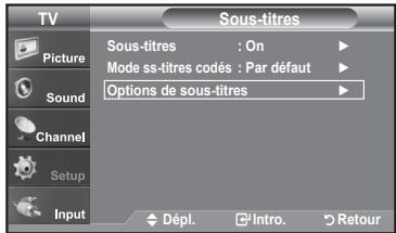 SAMSUNG LN-T1954H - Affichage des sous-titres (messages/texte à l'écran) – Analogique - 10
