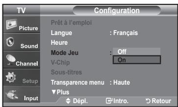 SAMSUNG LN-T1954H - Utilisation de Mode Jeu - 2