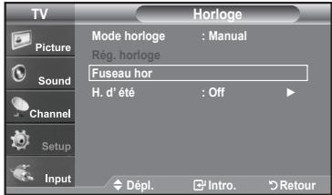 SAMSUNG LN-T1954H - Option 2: Réglage Automatiquement de l'horloge - 4