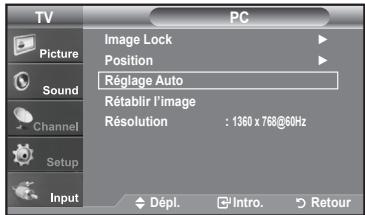 SAMSUNG LN-T1954H - Comment utiliser le réglage automatique - 2
