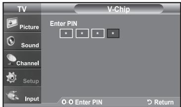 SAMSUNG LN-T1954H - How to Set up Restrictions Using the "TV Parental Guidelines" - 2