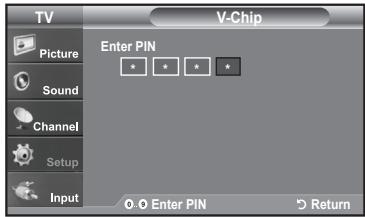 SAMSUNG LN-T1954H - How to Set up Restrictions Using the MPAA Ratings: G, PG, PG-13, R, NC-17, X, NR - 2