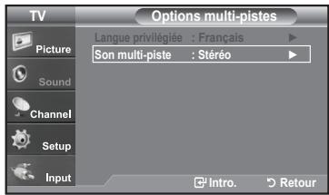 SAMSUNG LN-T1954H - Mode audio multipistes - 1