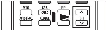 SAMSUNG LN-T1954H - Changer la chaine de la fenetre ISI - 3