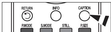 SAMSUNG LN-T1954H - Affichage des sous-titres (messages/texte à l'écran) – Analogique - 6