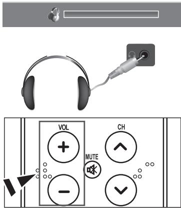 SAMSUNG LN-T1954H - Connecting Headphones - 1