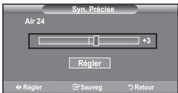 SAMSUNG LN-T1954H - Syntonisation fine des chaînes analogiques - 3