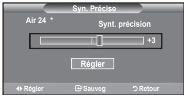 SAMSUNG LN-T1954H - Syntonisation fine des chaînes analogiques - 4