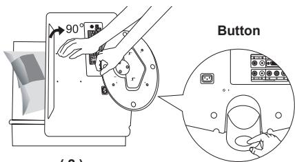 SAMSUNG LN-T1954H - Disconnecting the Stand - 5