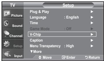 SAMSUNG LN-T1954H - How to Set up Restrictions Using the MPAA Ratings: G, PG, PG-13, R, NC-17, X, NR - 1