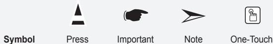 Symbol Press Important Note One-Touch