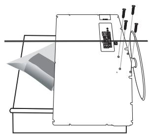 SAMSUNG LN-T3242H - Démonter la base - 1