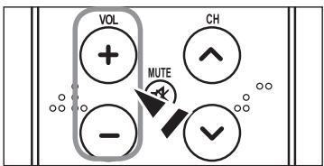 VOL + - CH MUTE A -