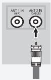 SAMSUNG LN-T3242H - Selecting the Antenna - 2