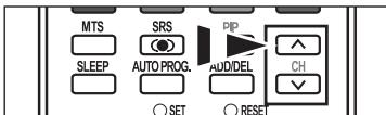 MTS SLEEP AUTO PROG. PIP AUD/DEL CH SET RESET