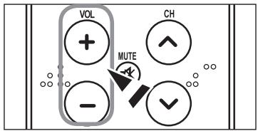 SAMSUNG LN-T3242H - Réglage du volume - 1