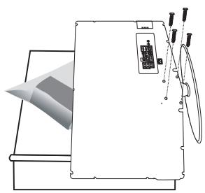 SAMSUNG LN-T3242H - Disconnecting the Stand - 1