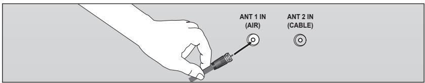 ANT 1 IN (AIR) ANT 2 IN (CABLE)