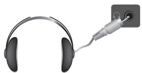 SAMSUNG LN-T4081F - Conexión de los auriculares - 2
