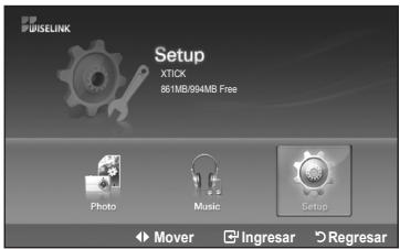 USELINK Setup XTICK 861MB:994MB Free Photo Music Setup Mover Ingresar Regresar