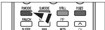 PMODE S.MODE STILL P.SIZE FAV.CH C SL FEP SRS MTS CH