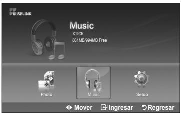 MUSELINK Music XTICK 861MB/994MB Free Photo Music Setup Mover Ingresar Regresar