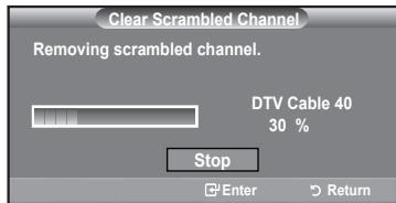 SAMSUNG LN37A450 - Clearing Scrambled Channels - Digital - 2