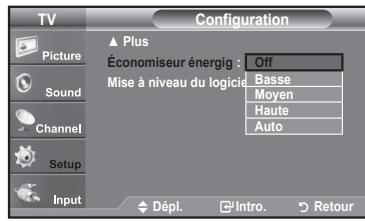 SAMSUNG LN37A450 - Fonction économiqueur d'énergie - 2