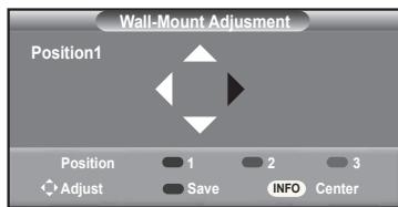 SAMSUNG LN37A450 - Moving to the remembered position - 5