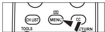 SAMSUNG LN37A450 - Viewing the Menus - 1