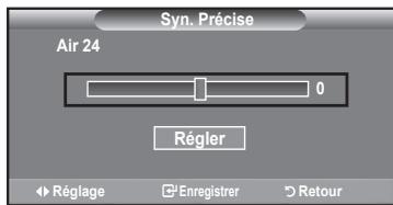 SAMSUNG LN37A450 - Syntonisation fine des chaînes analogiques - 2